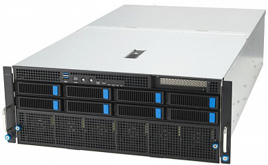 ASUS 4U ESC8000-E11 <90SF02I2-M003E0> (LGA4677,C741,8xPCI-E,SVGA,8xHS SAS/SATA/NVMe,noLAN,32DDR4,3000W HS 2+2)