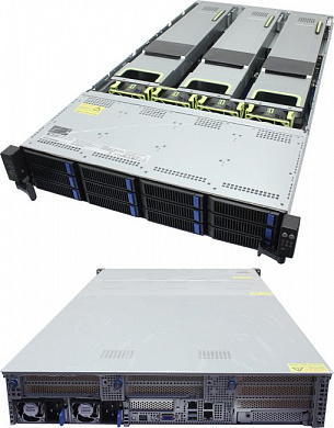ASUS 2U RS720-E11-RS12U <90SF01Z1-M00270> (LGA4677, C741, 5xPCI-E, SVGA,12xHS NVMe,2x10GbLAN,32DDR5,2600W HS)