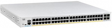 C1000-48T-4X-L CISCO Catalyst 1000 48x 10/100/1000 Ethernet RJ-45 ports, 4x 10Gb SFP+ uplinks
