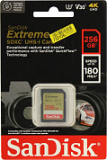 SanDisk Extreme <SDSDXVV-256G-GNCIN> SDXC Memory Card 256Gb UHS-I U3 V30