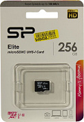Silicon Power <SP256GBSTXBU1V10> microSDXC Memory Card 256Gb UHS-I U1