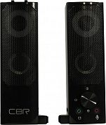 Колонки CBR <CMS 514L Black> (2x3W, питание от USB)