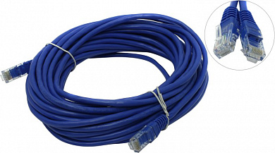 Patch Cord UTP  кат.5e  10м, синий
