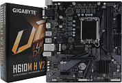 GIGABYTE H610M H V2 DDR4 (RTL) LGA1700 <H610> PCI-E Dsub+HDMI GbLAN SATA MicroATX 2DDR4