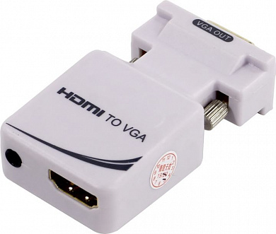 KS-is <KS-425> Адаптер HDMI(F) -> VGA(15M)+audio