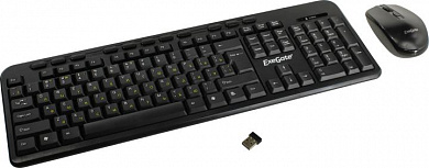 Беспроводной комплект ExeGate Combo MK240  (Кл-ра,USB+Мышь 3кн,Roll,USB) <EX286220RUS>