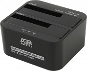 AgeStar <3UBT6(-6G)-Black> SATA Docking Station (для подключения 3.5"/2.5"SATA HDD, USB3.0)