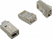 Vention <IDAR0-50> RJ-45 Коннектор экранированный Кат.5e (уп-ка 50шт)