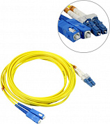 Lanmaster <LAN-2LC-2SC/SU-3.0> Patch cord ВО, LC-SC, Duplex, SM 3м