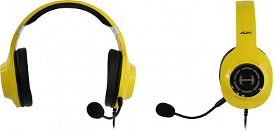 Наушники с микрофоном Edifier G2 II <Yellow> (7.1, USB, шнур 2.5м, с регулятором громкости)