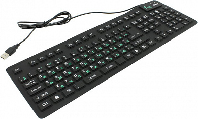 Клавиатура Dialog Flex KFX-05U <USB> 104КЛ, гибкая