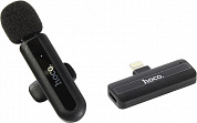 Hoco L20 Black <655484> Беспроводной петличный микрофон