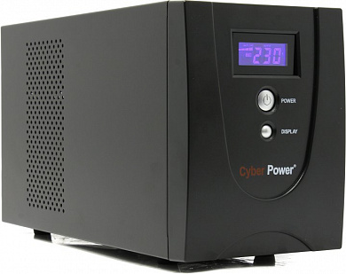 UPS 2200VA CyberPower Value <VALUE2200EI LCD> защита телефонной линии /RJ45,ComPort,USB