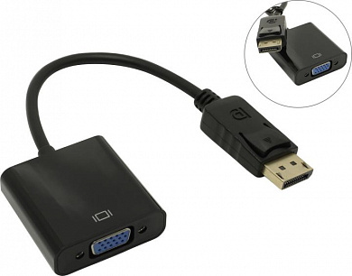 KS-is <KS-454> Кабель-адаптер DisplayPort (M)--> VGA(15F)