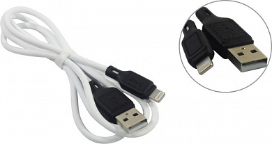 Hoco X90 White <788412> Кабель USB AM-->Lightning 1м