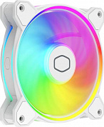 Вентилятор для корпуса Cooler Master MasterFan MF120 Halo2 ARGB 120х120x25 белый 4-pin 27дБ (MFL-B2DW-21NP2-R2) Ret