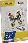 Hi-Image Paper <HI-G230-102X152-50> (A6, 10x15см, 50 листов, 230 г/м2) бумага глянцевая односторонняя