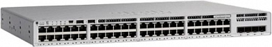C9200-48P-E CISCO Catalyst 9200 48-port full PoE+, Modular uplink option, PS 1x1kW, Network Essentials, PoE 740/1440W