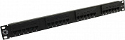 Patch Panel 19" UTP 24 port кат.5e  5bites <PPU55-01>разъём KRONE&110 (dual IDC)