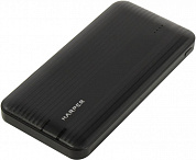 Внешний аккумулятор HARPER <PB-10006 Black> (2xUSB, USB-C, 10000mAh, Li-Pol)