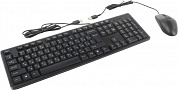 Клавиатура A4Tech KK-3330 USB Black (Кл-ра, USB,+Мышь,3кн, Roll, USB) <1530249>