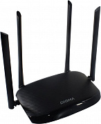 Digma <DWR-AC1201> WiFi Router (3UTP 100Mbps, 1WAN, 867Mbps, 4x6dBi)