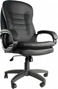 <7014616> Офисное кресло Chairman 795 LT PU чёрный (экокожа)
