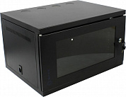 5bites <TC5405-06B> Шкаф настенный телекоммуникационный, чёрный 6U 540x400