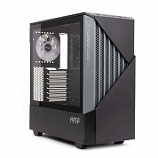 Корпус Hiper CC BG черный без БП ATX 1x120mm 3x140mm 2xUSB3.0 audio bott PSU