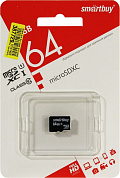 SmartBuy <SB64GBSDCL10-00LE> microSDXC 64Gb Class10