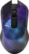 QUMO Wireless Optical Mouse <Universe M27> (RTL) USB  4btn+Roll, беспроводная <24552>