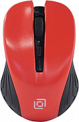 OKLICK Wireless Optical Mouse <545MW> <Black&Red> (RTL) USB  4btn+Roll <368631>