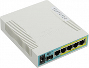 MikroTik <RB960PGS> RouterBOARD hEX PoE (4UTP 1000Mbps PoE, 1WAN, 1SFP, USB)