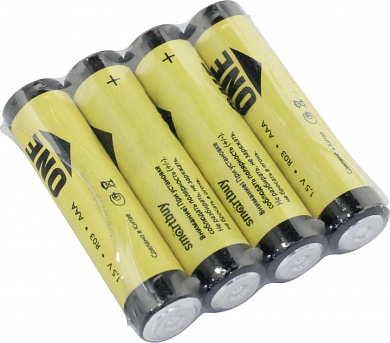 Smartbuy SOBZ-3A04S-Eco, Size"AAA", 1.5V, солевый <уп. 4 шт>