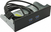 Exegate <U5H-615> USB3.0 2-port Front Panel (крепление на лицевую панель корпуса 5.25")<EX289289RUS>