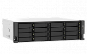 QNAP TS-1673AU-RP-16G  16 HDD trays, 2x 2.5 GbE, rackmount, 2 PSU. 4-core AMD V1500B