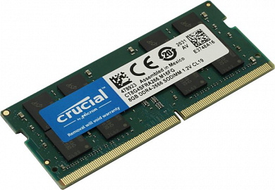 Crucial <CT8G4SFRA266> DDR4 SODIMM 8Gb <PC4-21300> CL19 (for NoteBook)