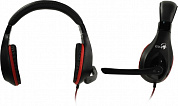 Наушники с микрофоном Genius HS-G560 Black (шнур 2м, с регулятором громкости) (31710007400)