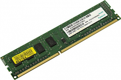 Apacer <AU04GFA60CATBGJ> DDR3 DIMM 4Gb <PC3-12800> CL11