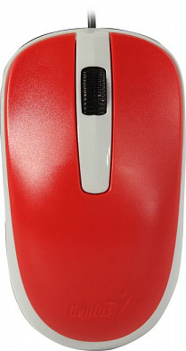 Genius Optical Mouse DX-120 <Red> (RTL) USB 3btn+Roll (31010010403)
