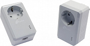 TP-LINK <TL-PA4010PKIT> AV600 Nano Powerline Adapter Kit (2 адаптера,1UTP 100Mbps, Powerline 600Mbps)