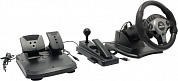 Руль SVEN GC-W750 <Black> (Vibration, рулевое колесо, педали, рычаг КПП, 16кн., PS3/PS4/ Xbox One/USB)