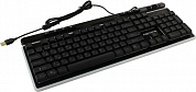 Клавиатура Panteon M210 Black <USB> 104КЛ+8КЛ М/Мед, подсветка клавиш