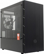 Minitower Cooler Master <MCB-B400L-KGNN-S00> Masterbox MB400L Black&Black MicroATX Без БП, с окном