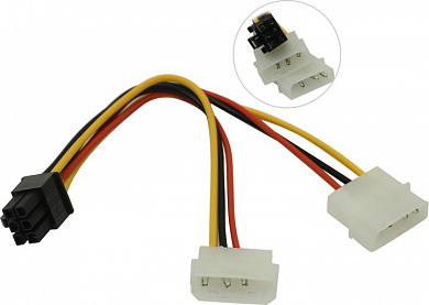 Переходник питания для видеокарт 2big->6pin
