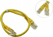 Patch Cord UTP  кат.5e  0.5м, жёлтый