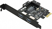 Orico <PVU3-2O2I(-V1)> (RTL) PCI-Ex1, USB3.0, 2 port-ext