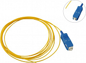 Hyperline <FPT-B9-9-SC/UR-2M-LSZH-YL> Pigtail ВО, SC-UPC, SM 9/125 (OS2)   2м