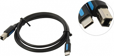 Vention <CQUBF> Кабель USB-C ->BM 1м