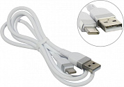 Hoco X109 Energy White <636254> Кабель USB AM --> USB-C  1м
